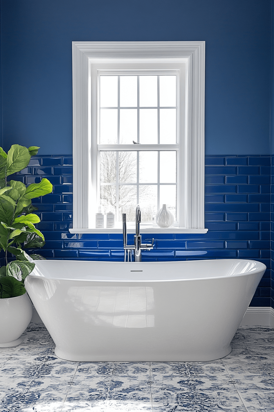 modern victorian bathroom