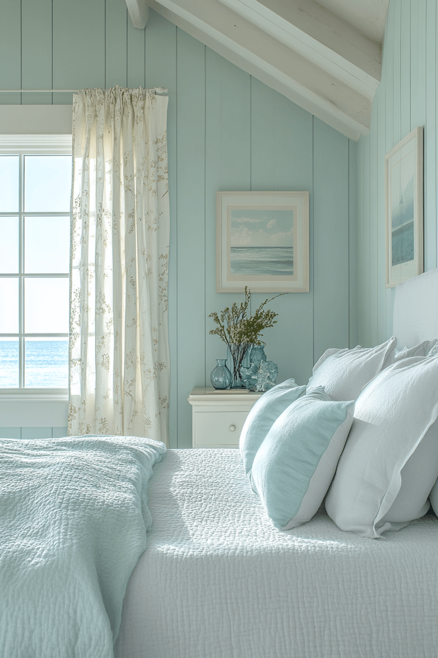 coastal cottage bedroom