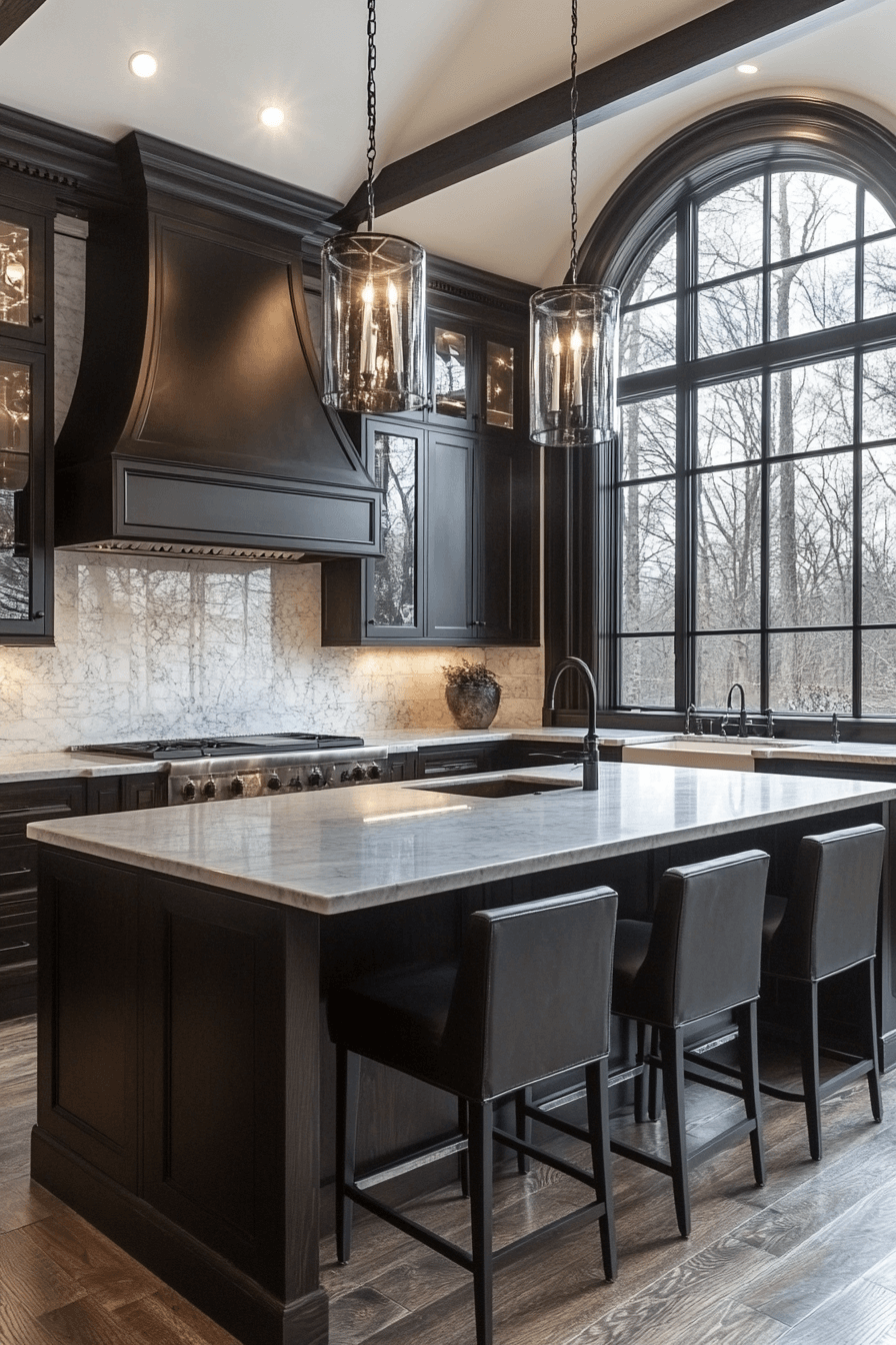 modern victorian kitchen