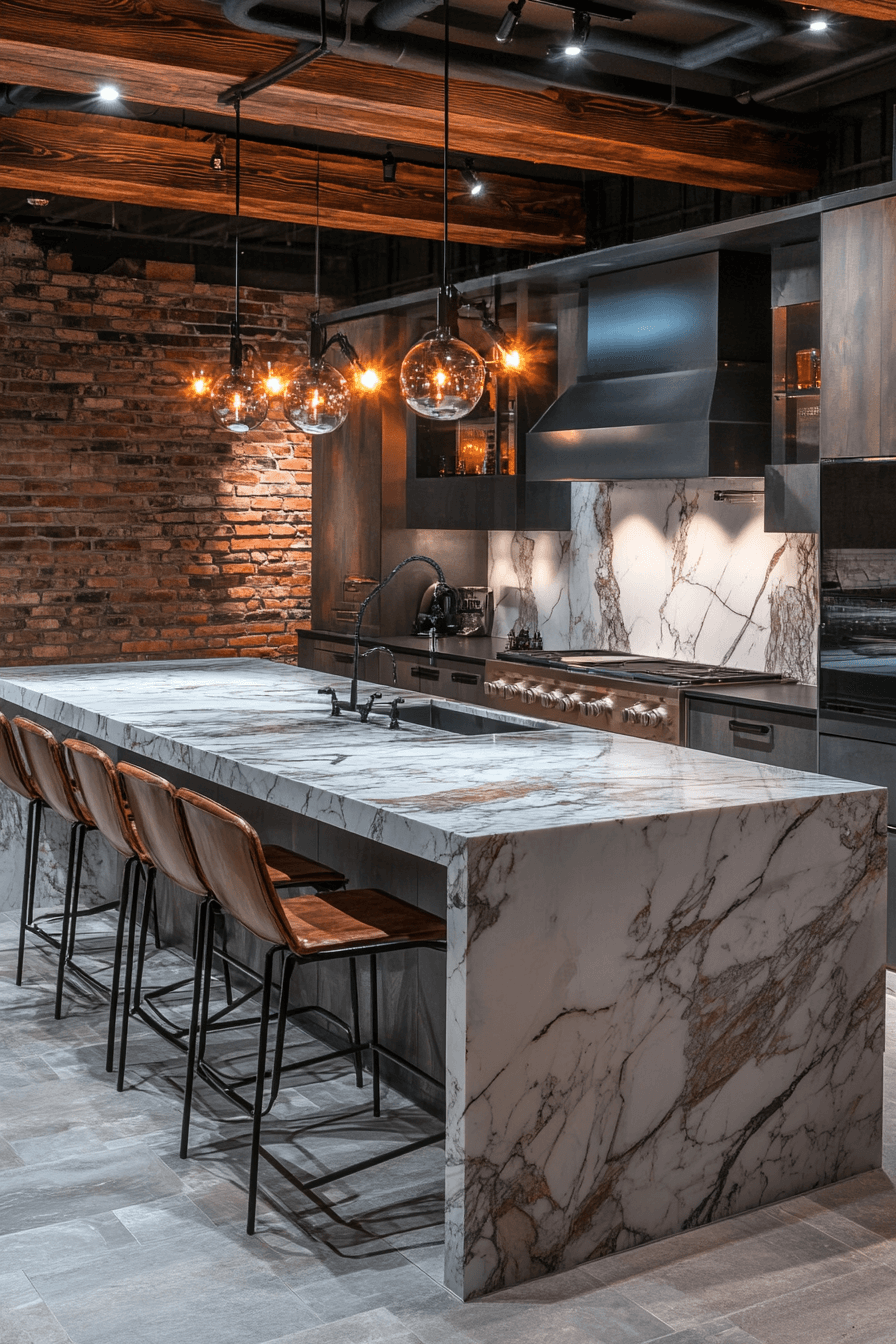 neoclassical kitchen