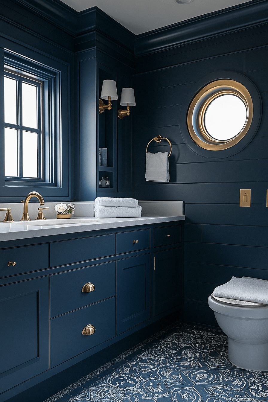 coastal cottage bathroom
