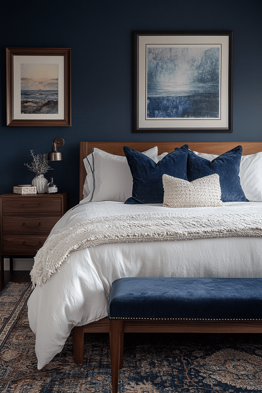 minimalistic bedroom ideas dark