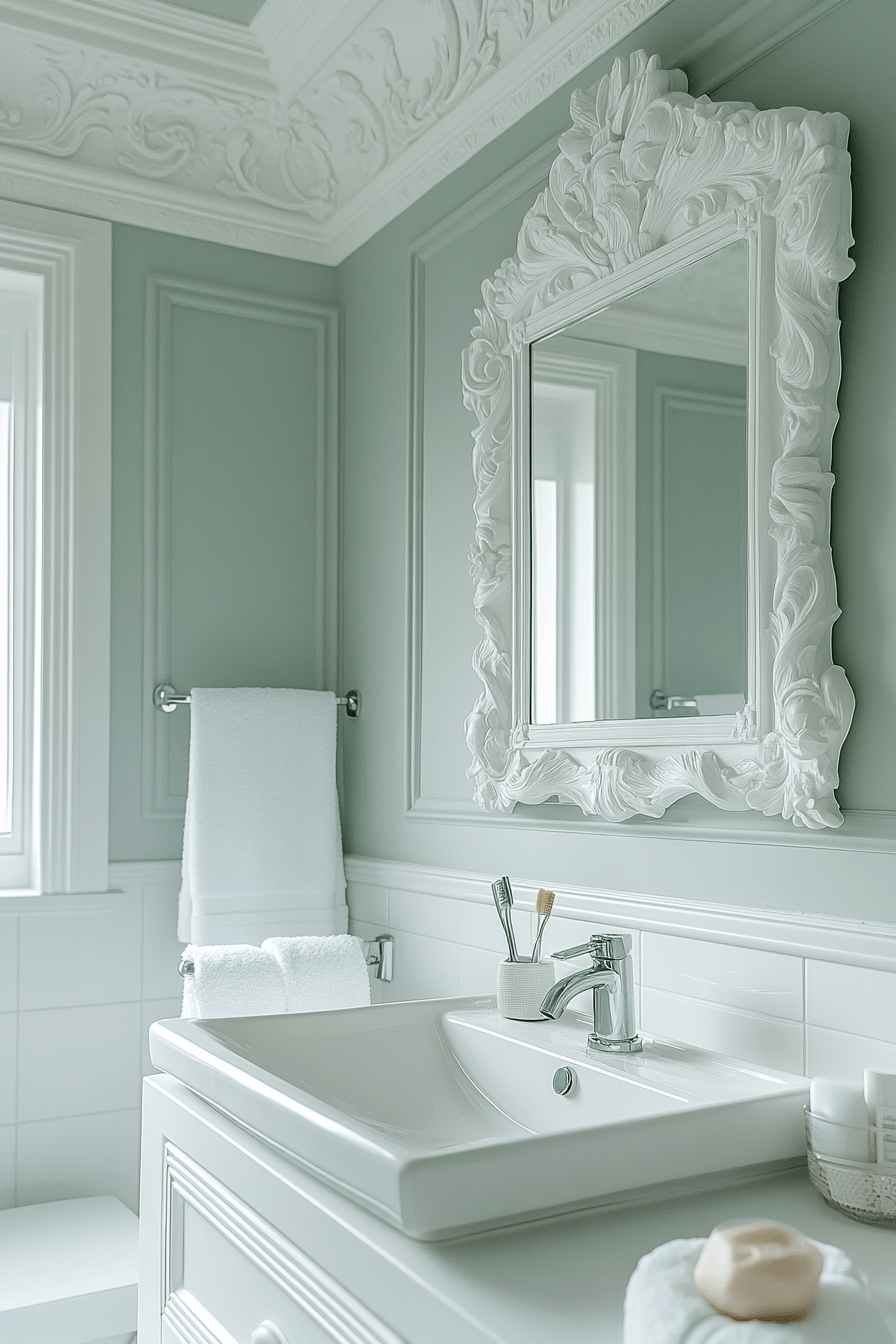 modern victorian bathroom