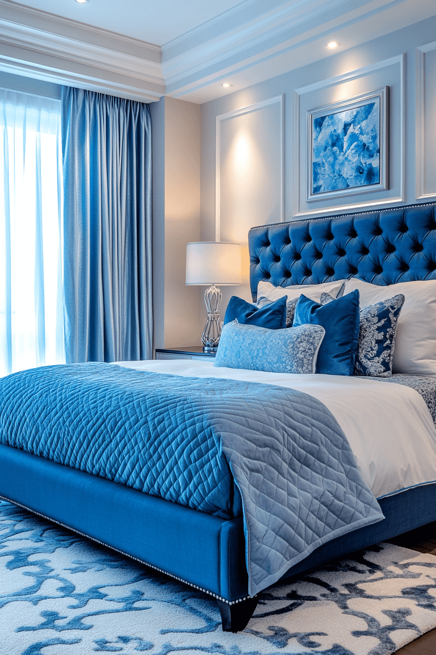 modern victorian bedroom