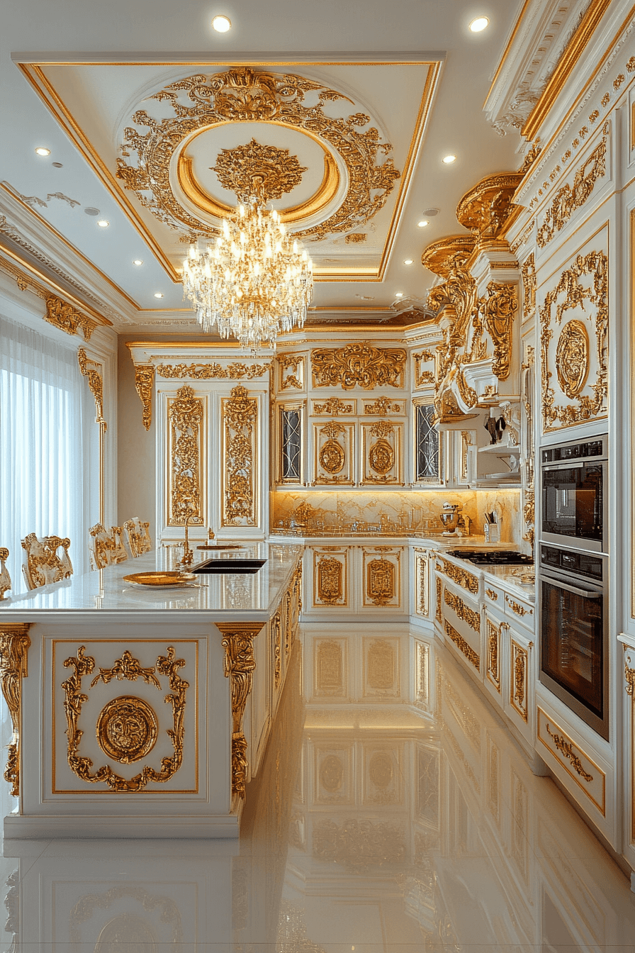 modern victorian kitchen