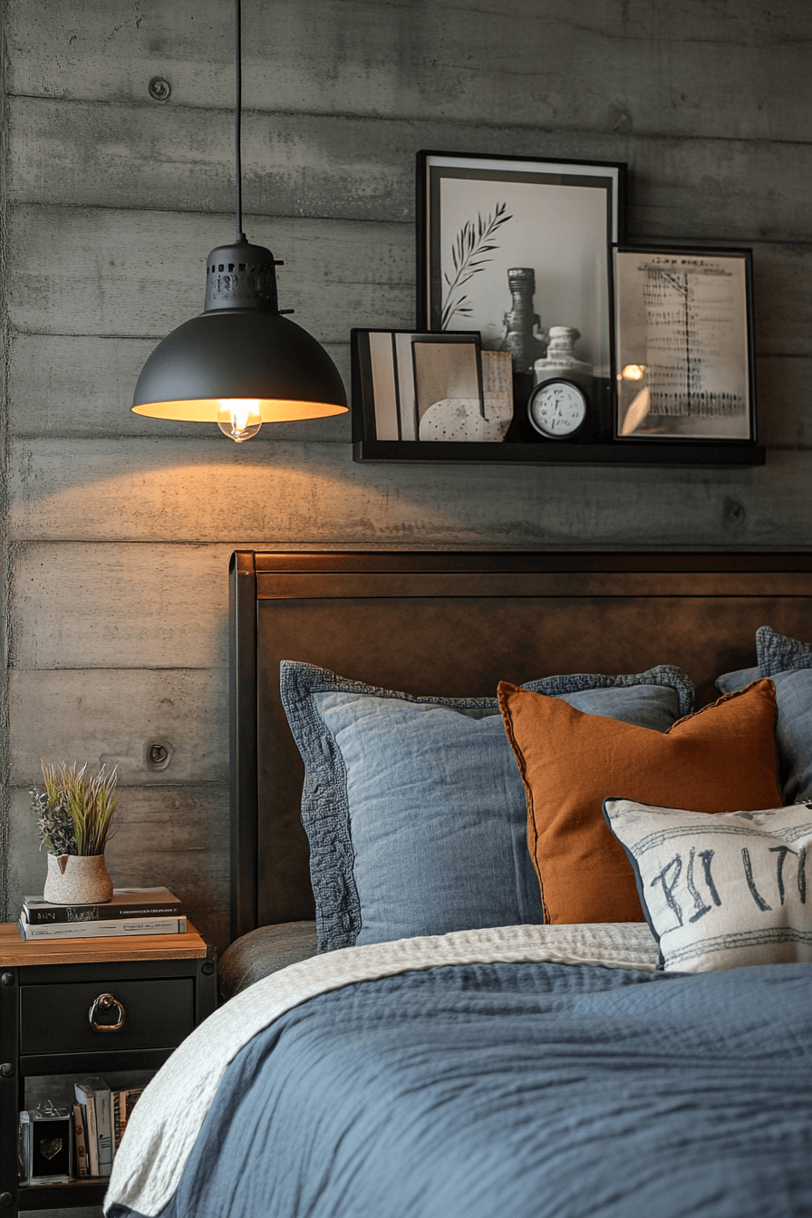 industrial bedroom design