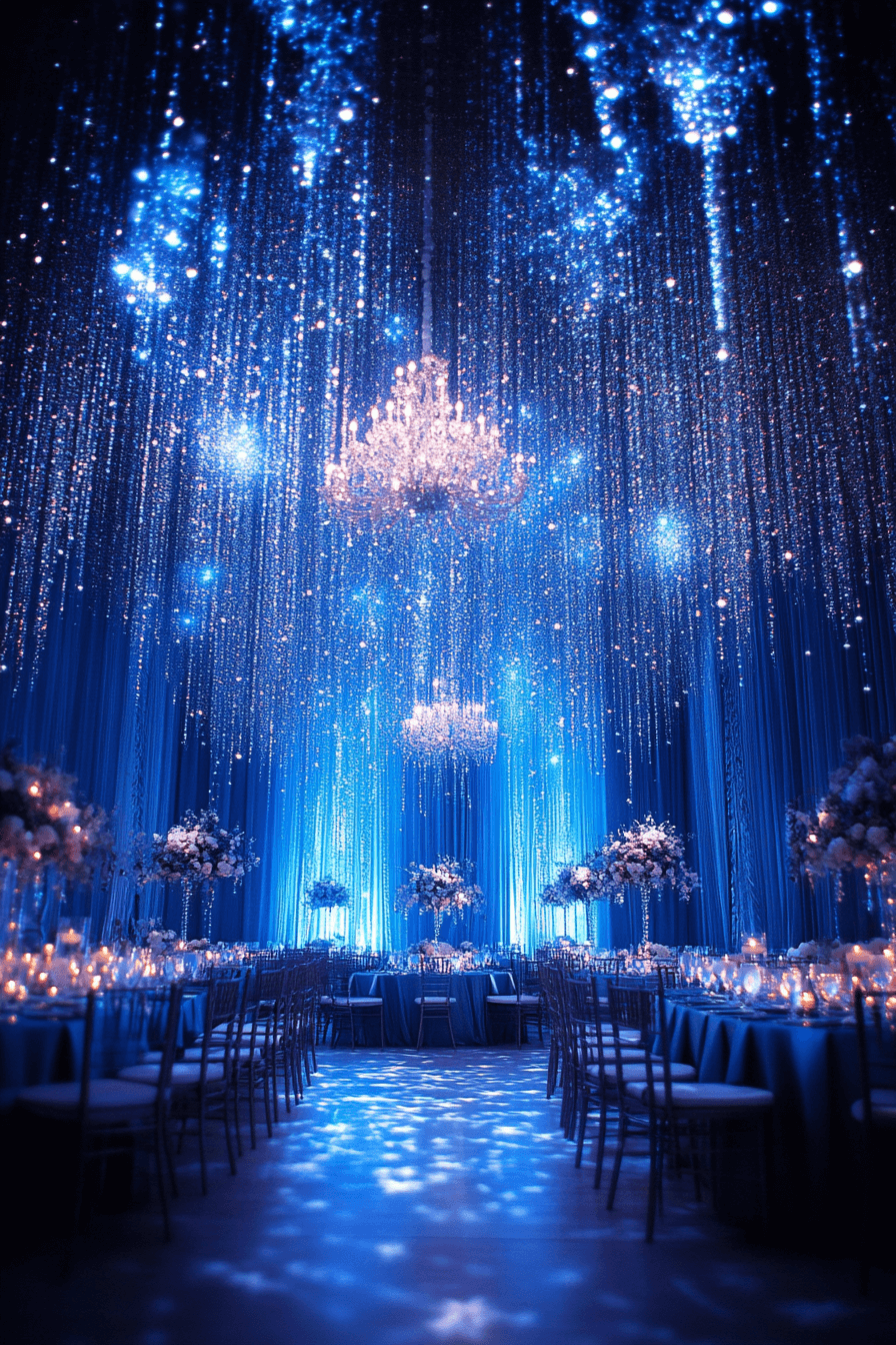 moody romantic wedding decor