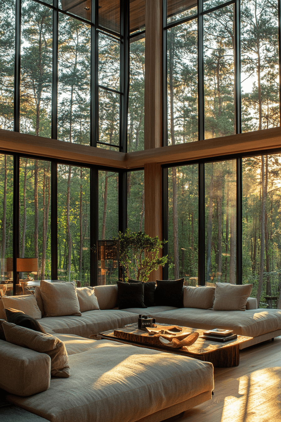 cabin living room