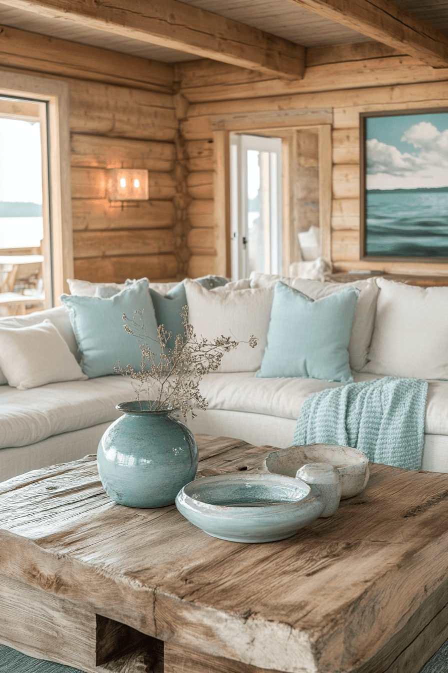 old cabin interior