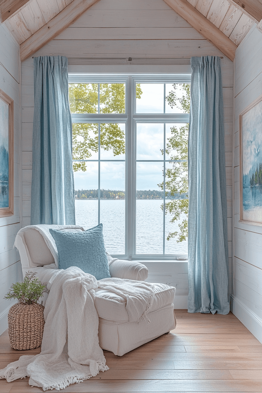 old cabin interior bedroom