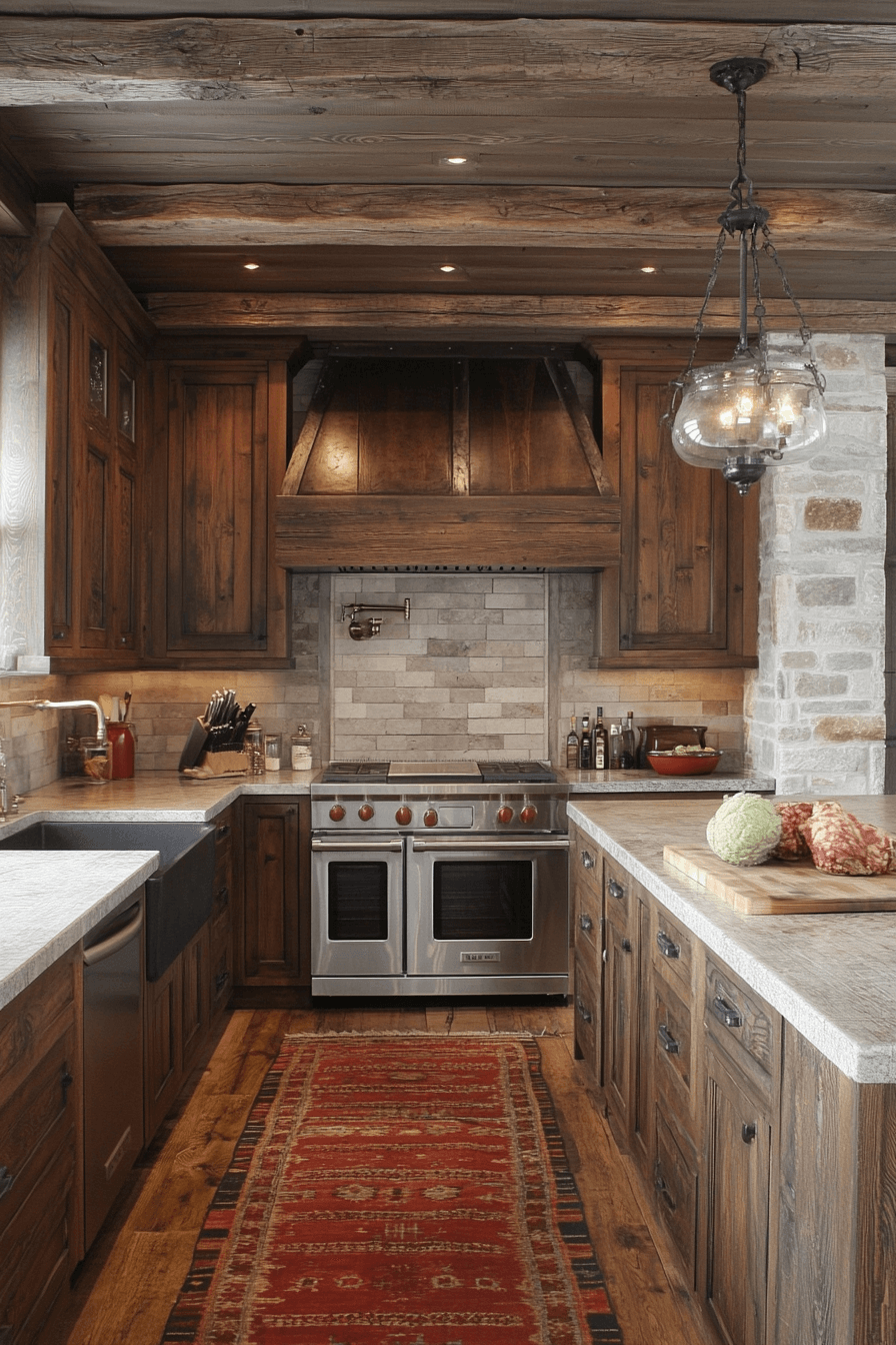 Walnut Kitchen Cabinets