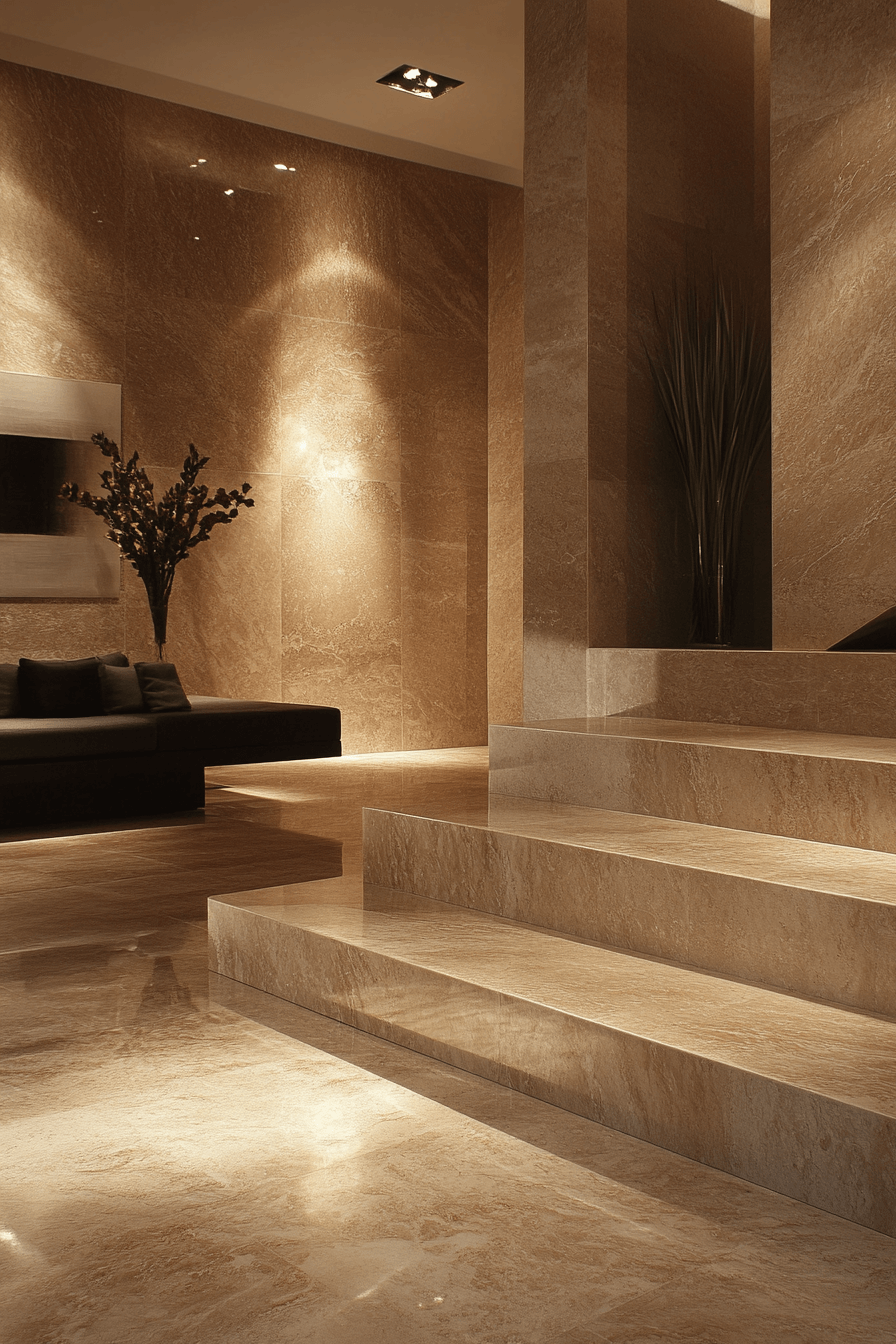 stone wall interior