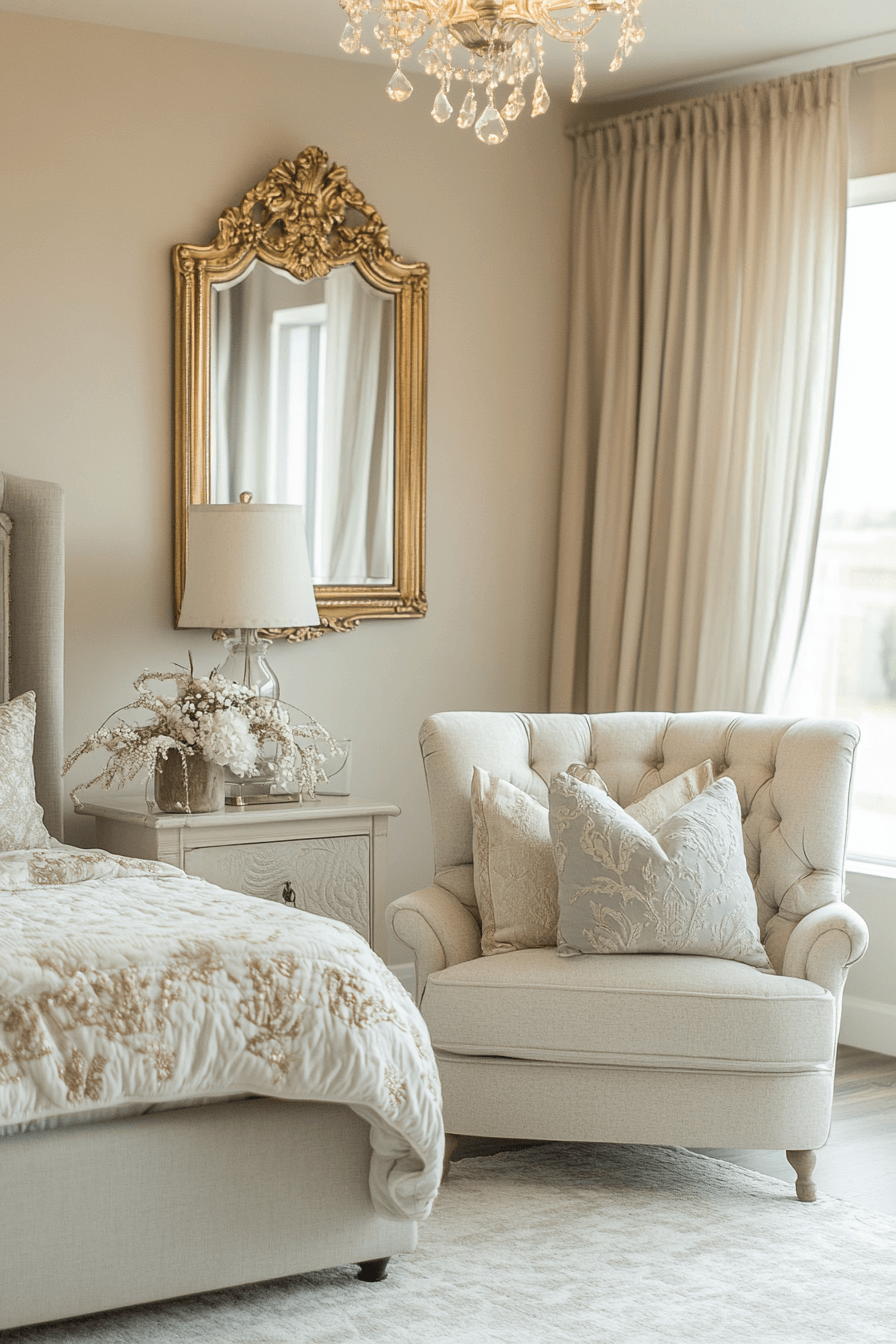 modern victorian bedroom