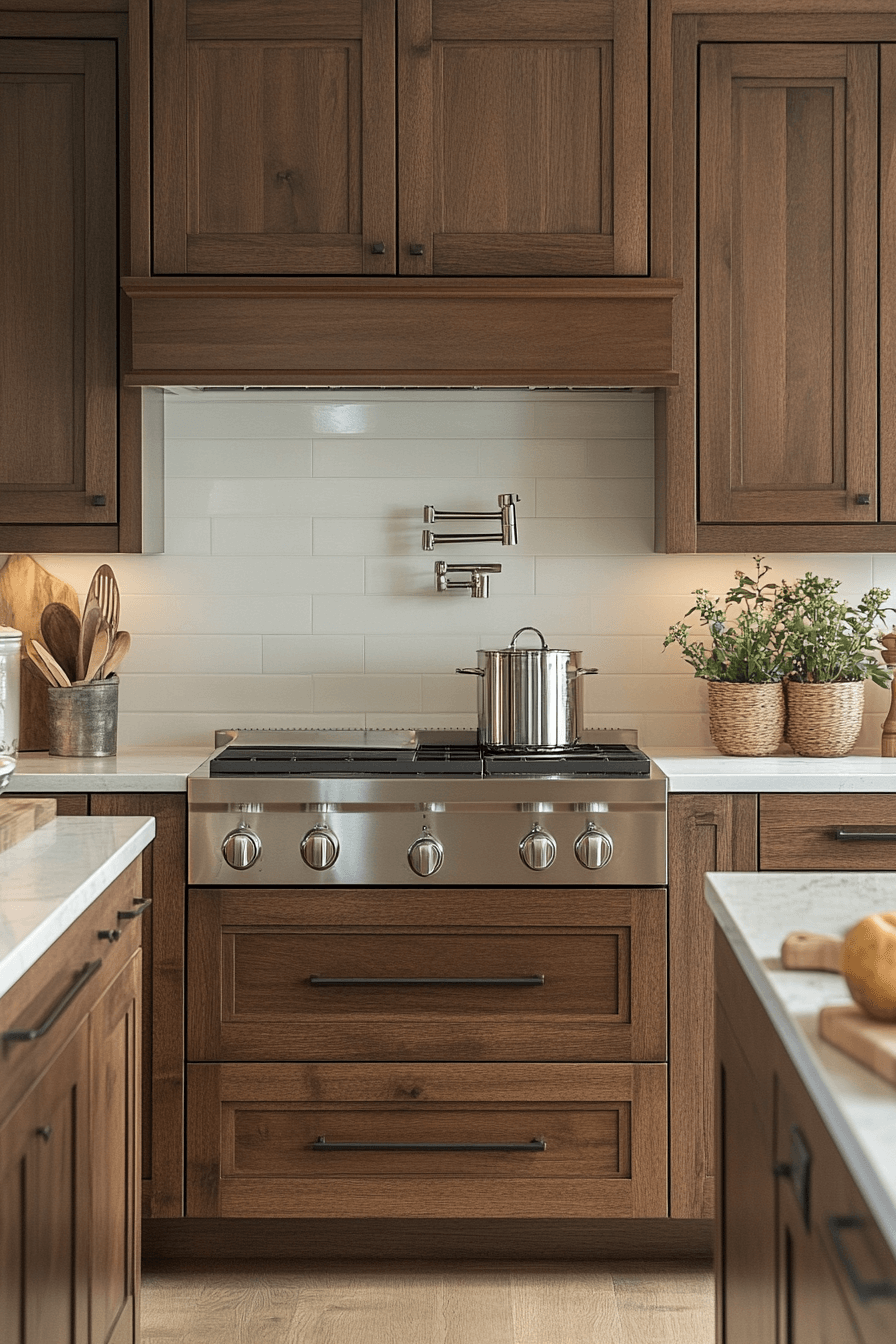 moody kitchen cabinets