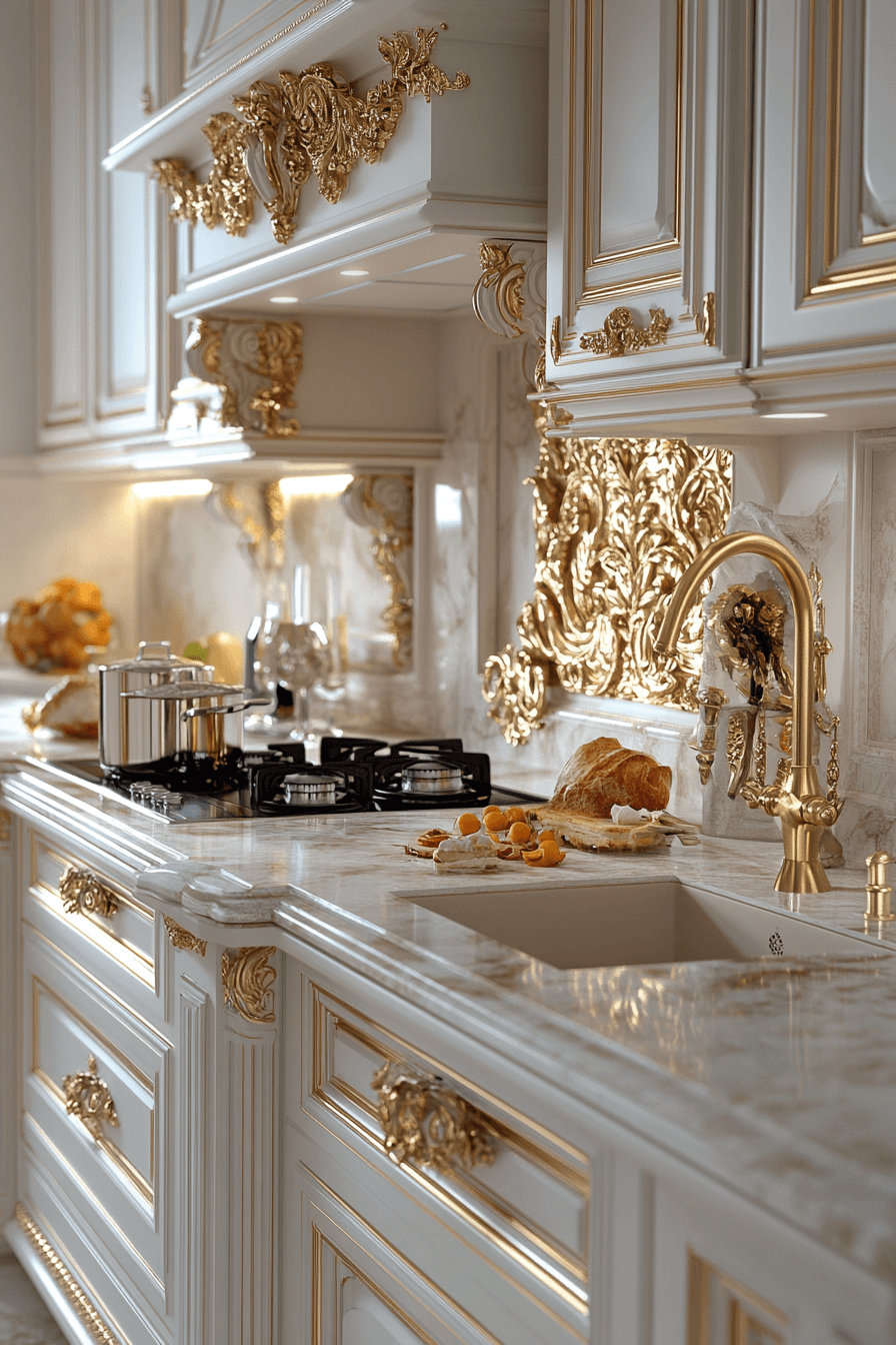modern victorian kitchen