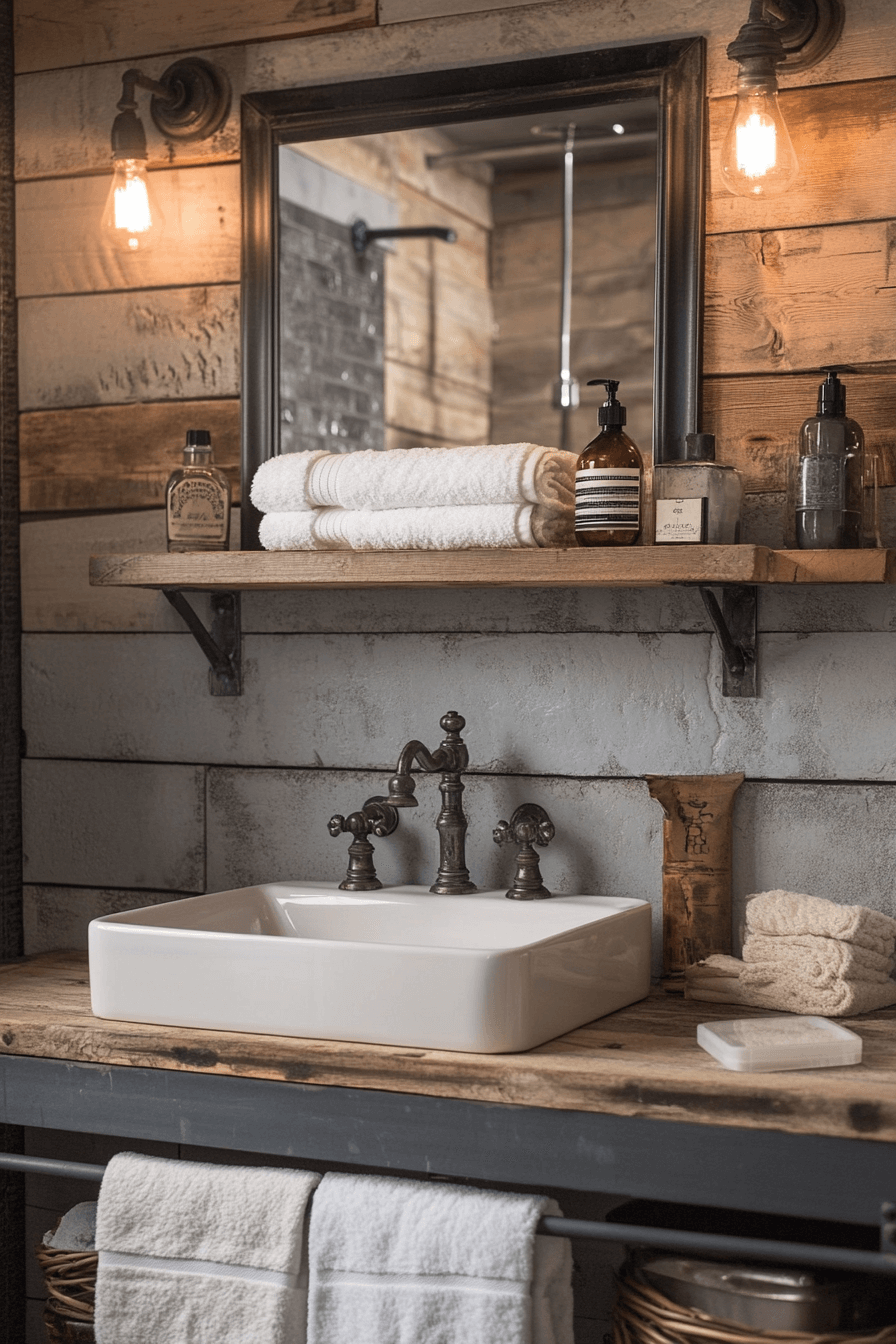 industrial bathroom ideas
