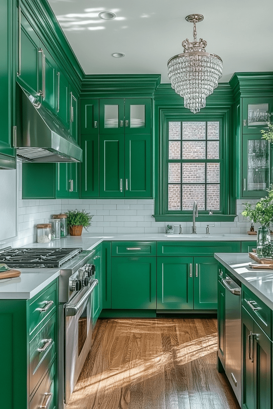 modern victorian kitchen