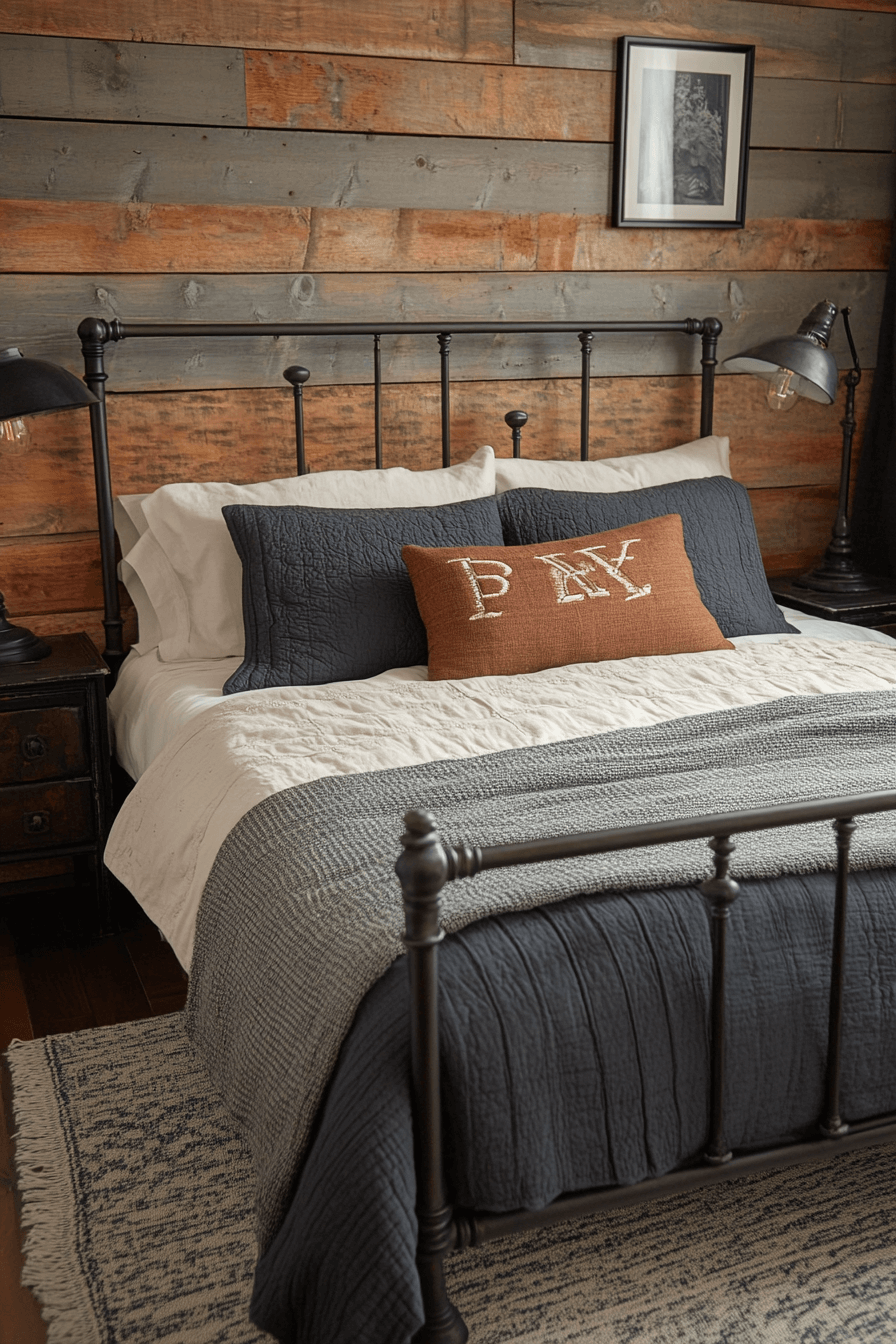 industrial bedroom design