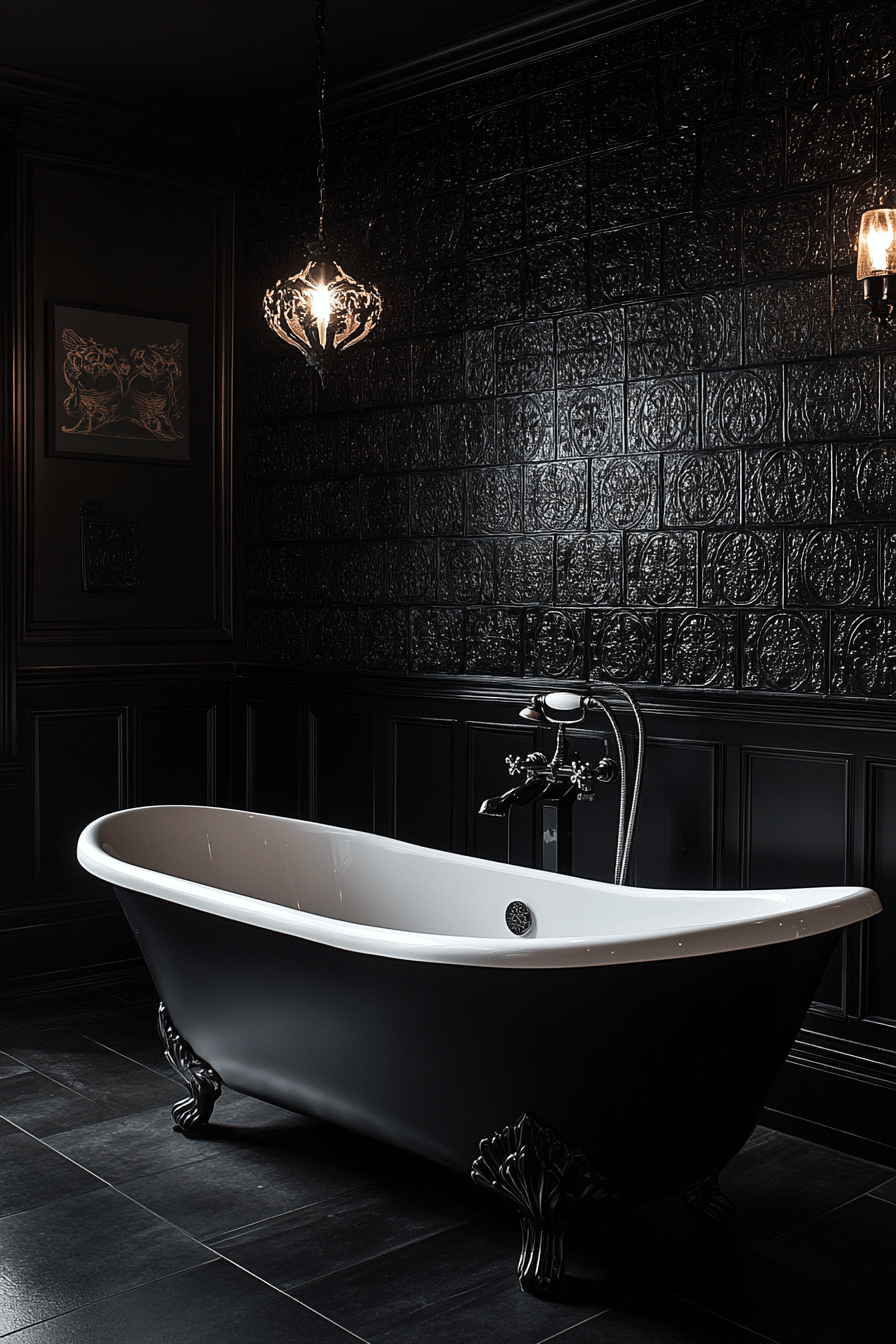 modern victorian bathroom