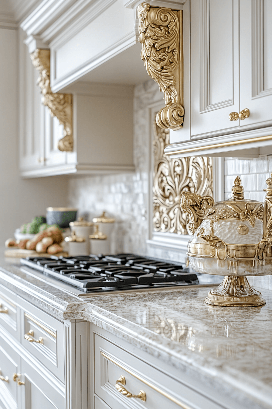 neoclassical kitchen