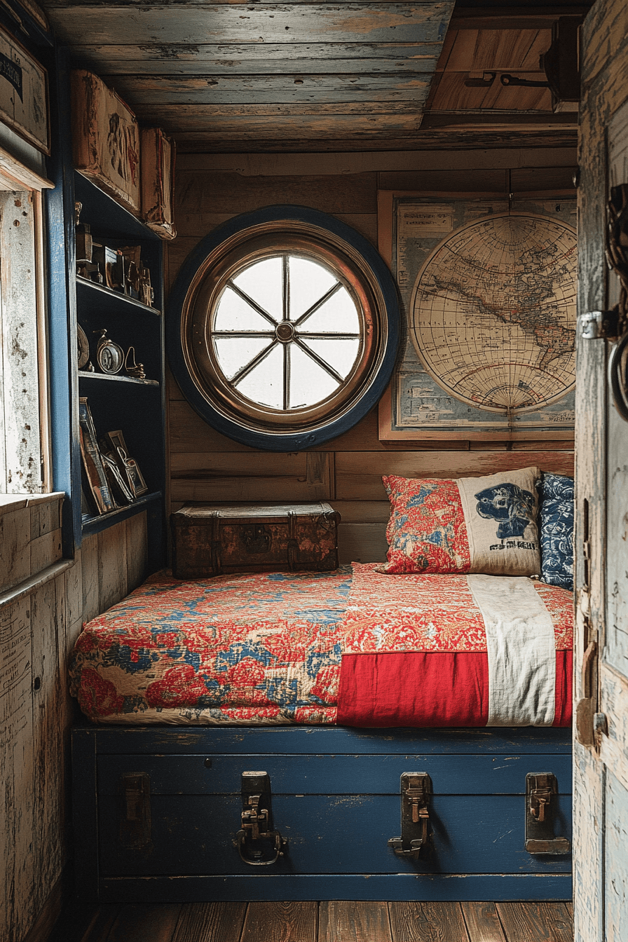 coastal cottage bedroom