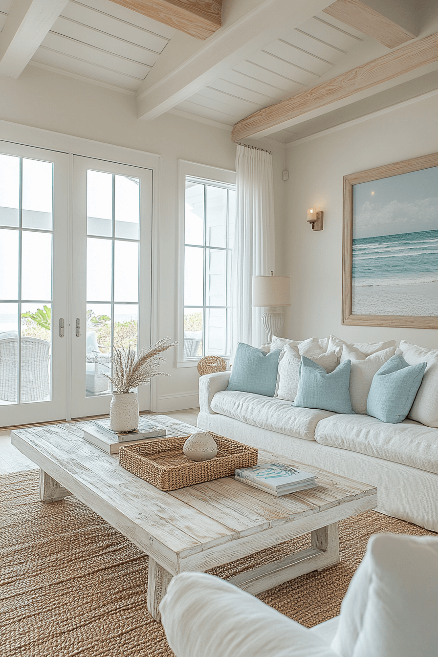 tropical living room