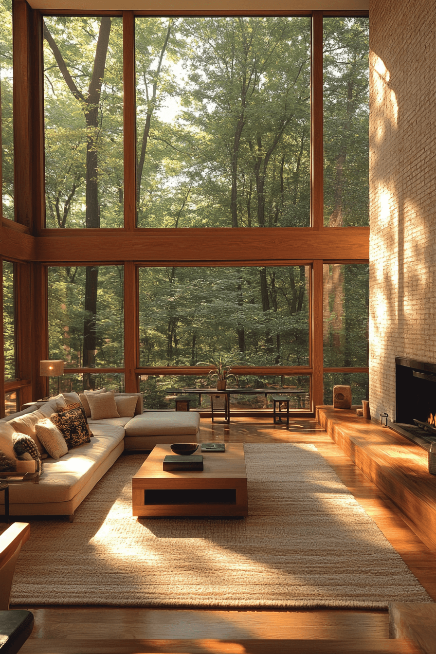 cabin living room