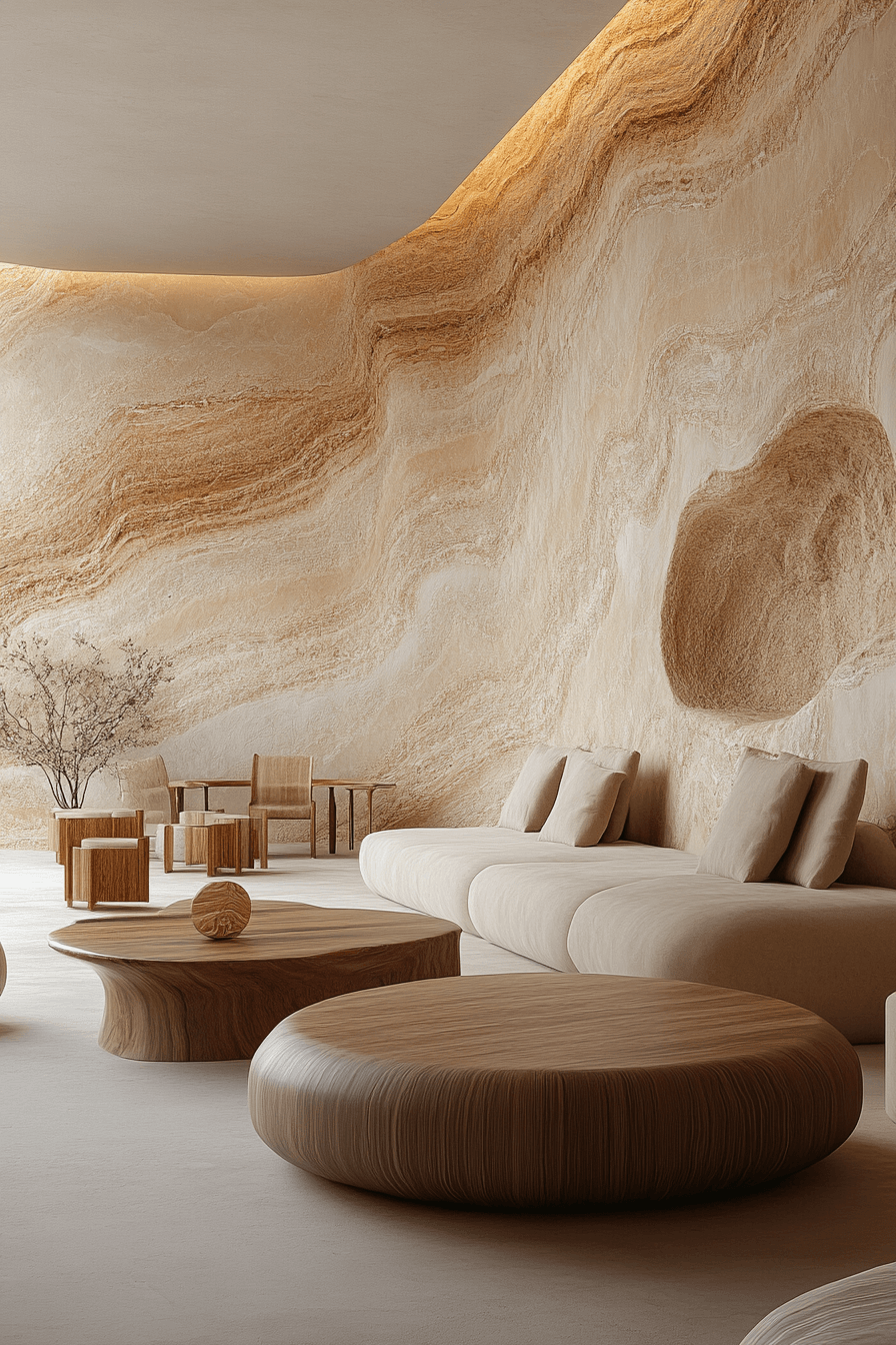 stone wall interior