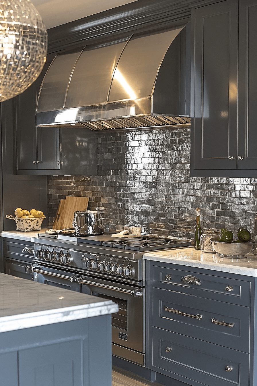 moody cottage kitchen