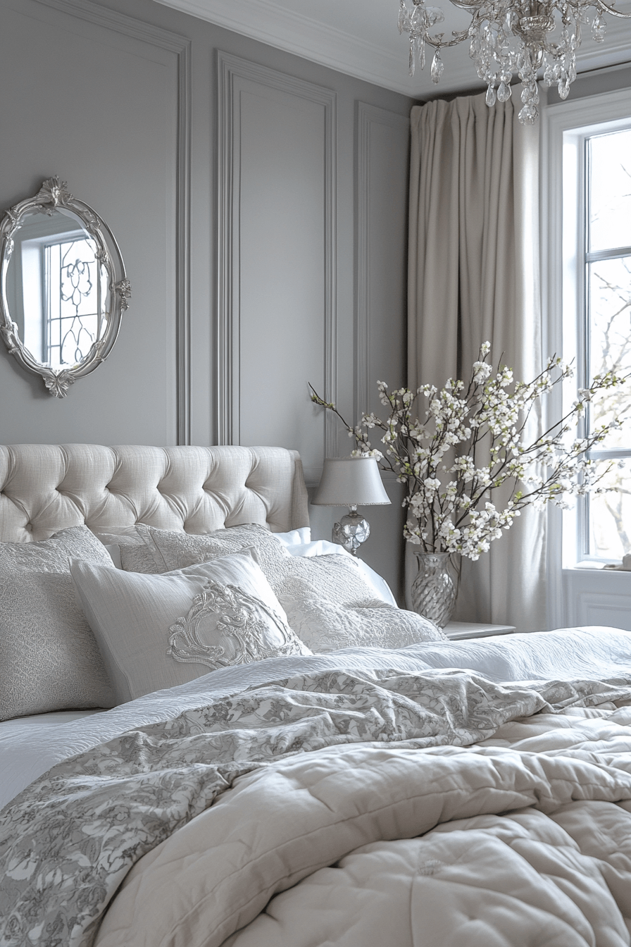 modern victorian bedroom