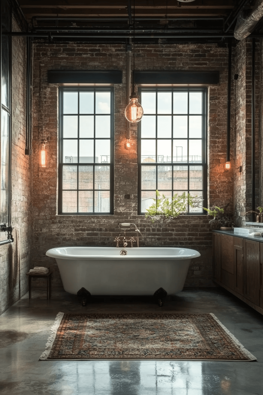 industrial bathroom ideas