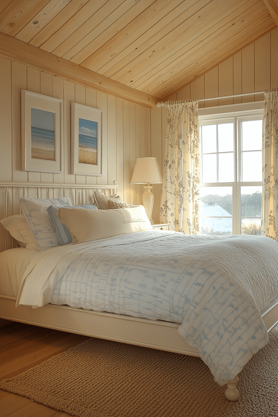 coastal cottage bedroom