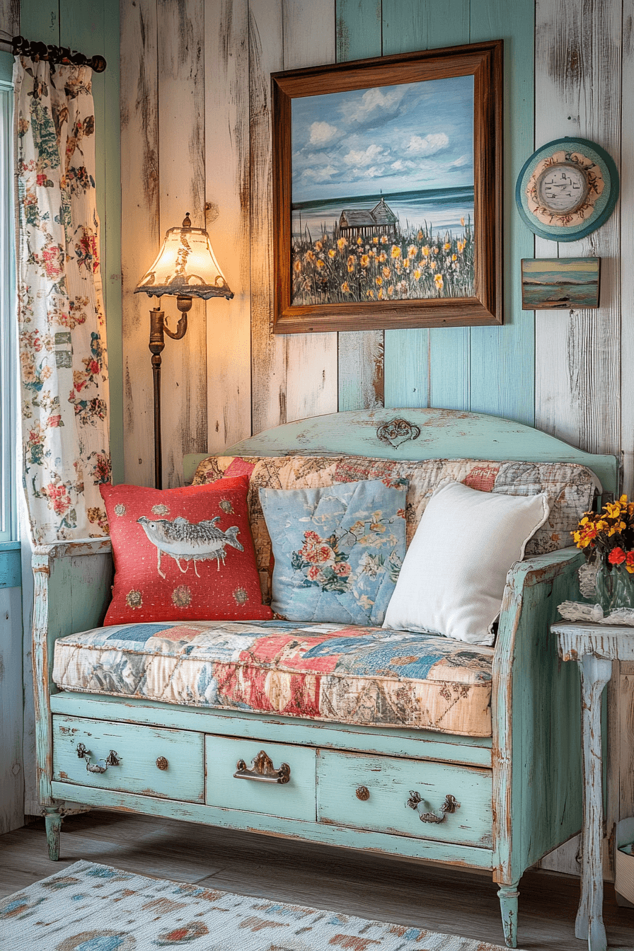 coastal cottage bedroom