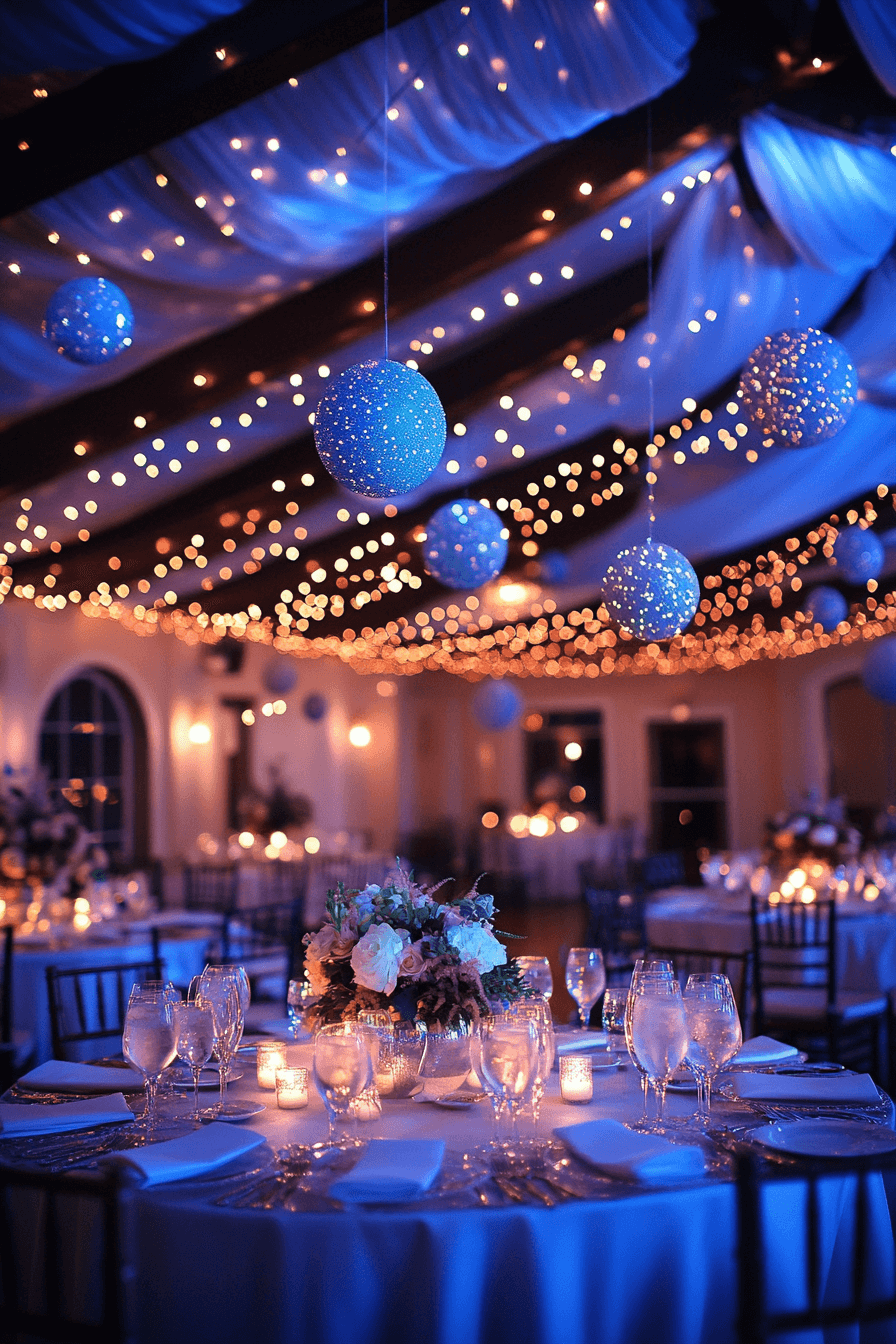 moody romantic wedding decor