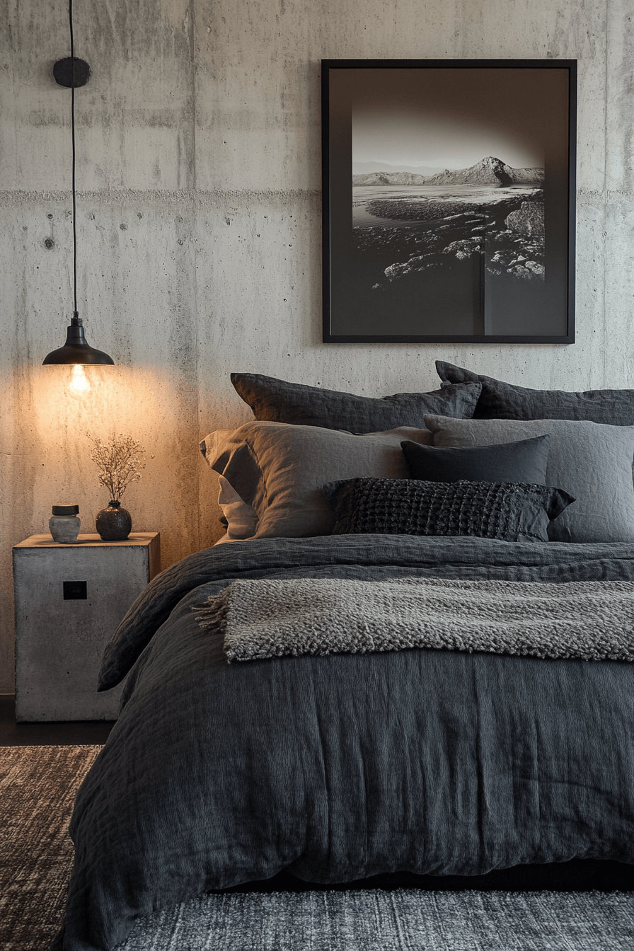 industrial bedroom design