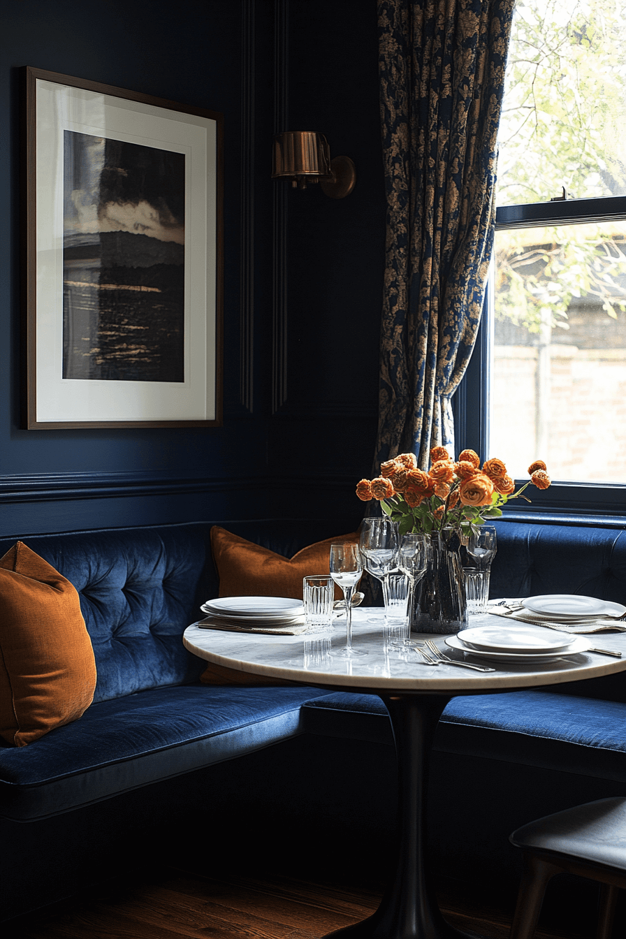 modern victorian dining room
