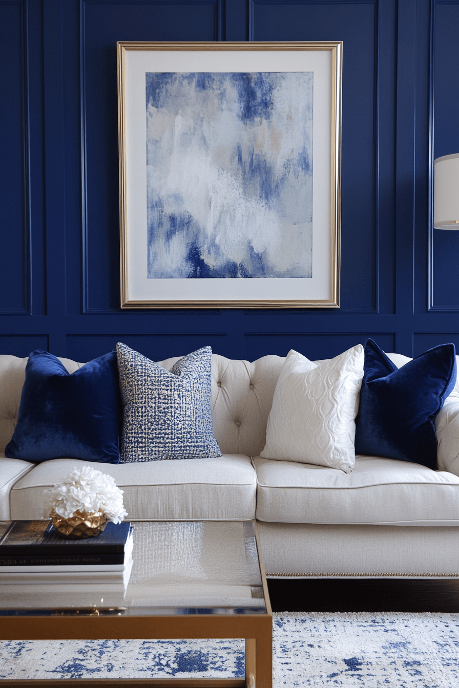 modern victorian living room