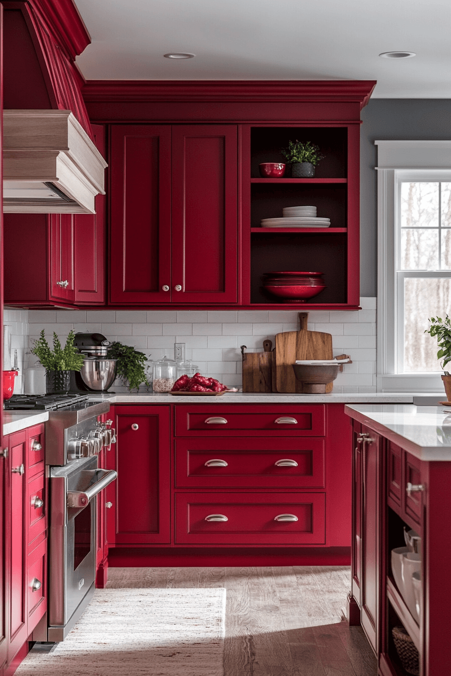 Cherry Kitchen Cabinets