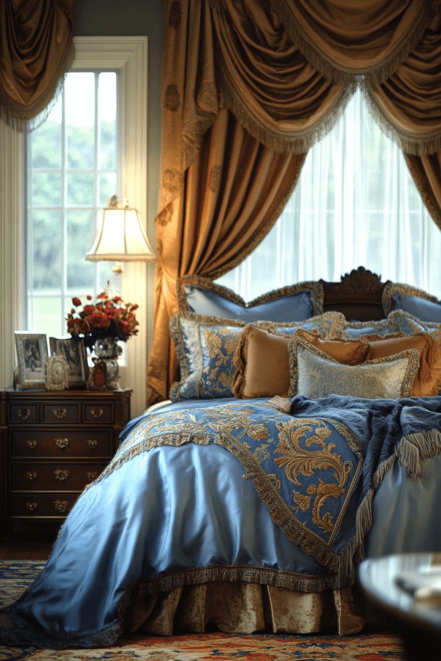neoclassical bedroom