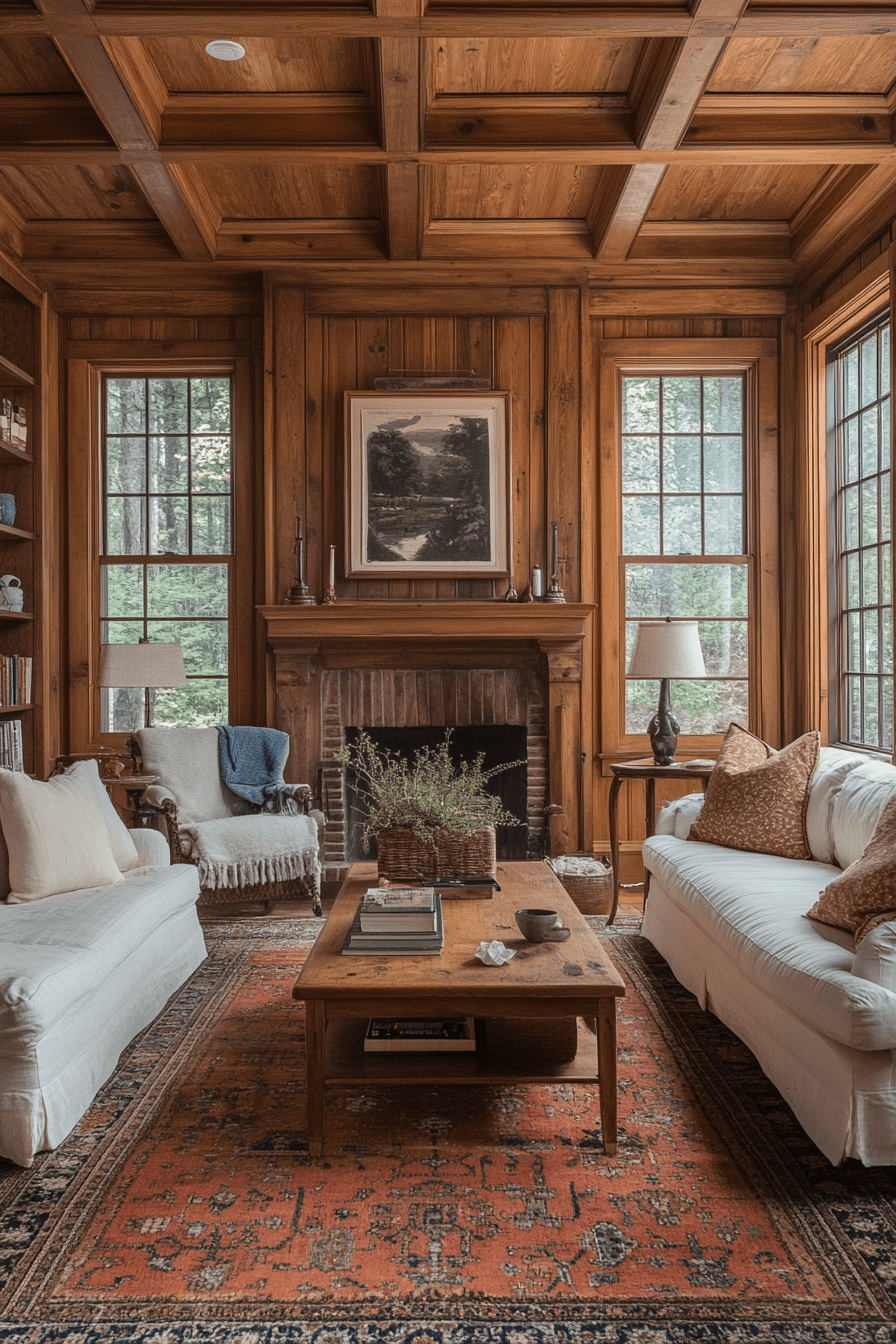 cabin living room