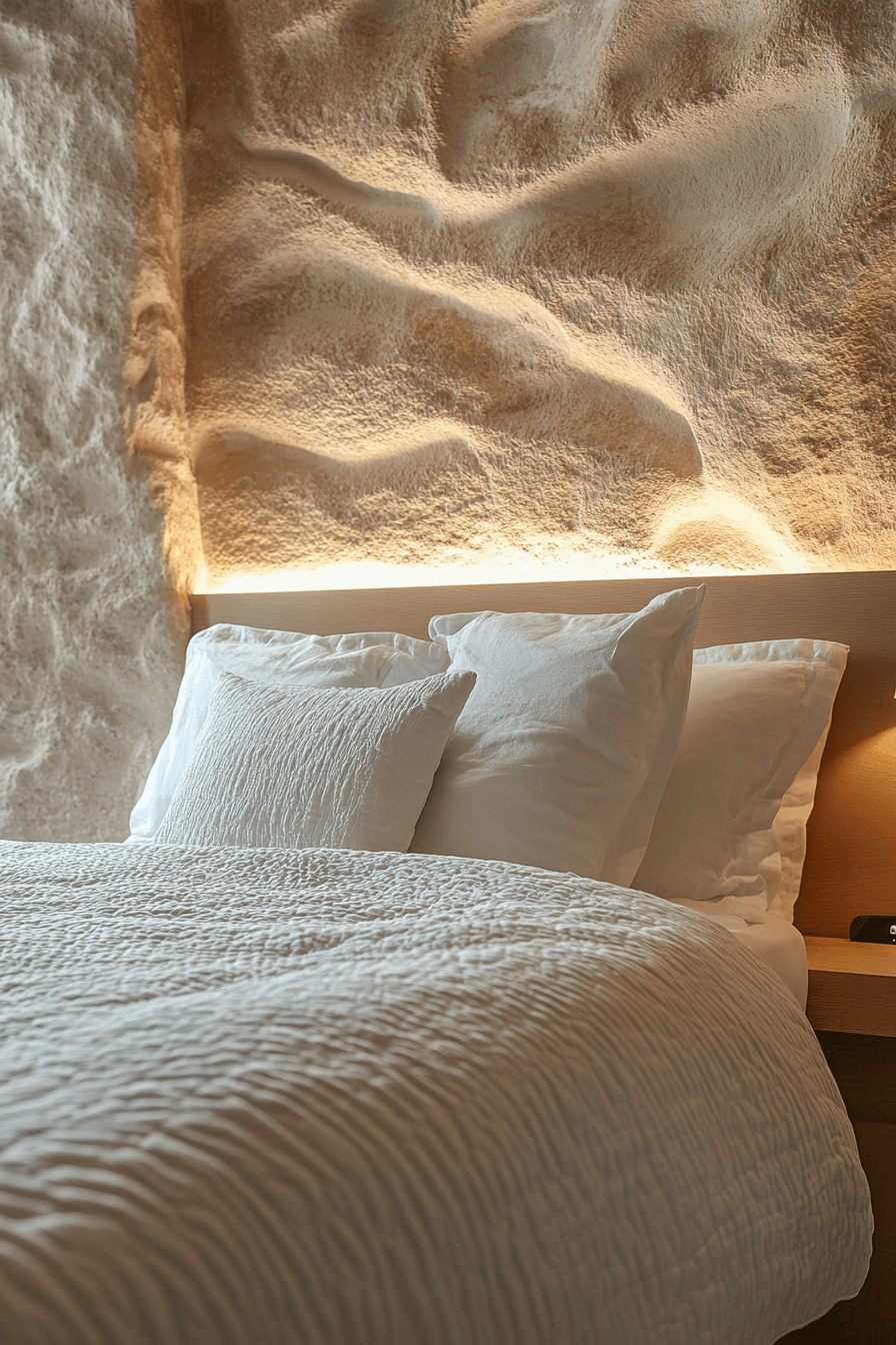Stone Wall Bedroom