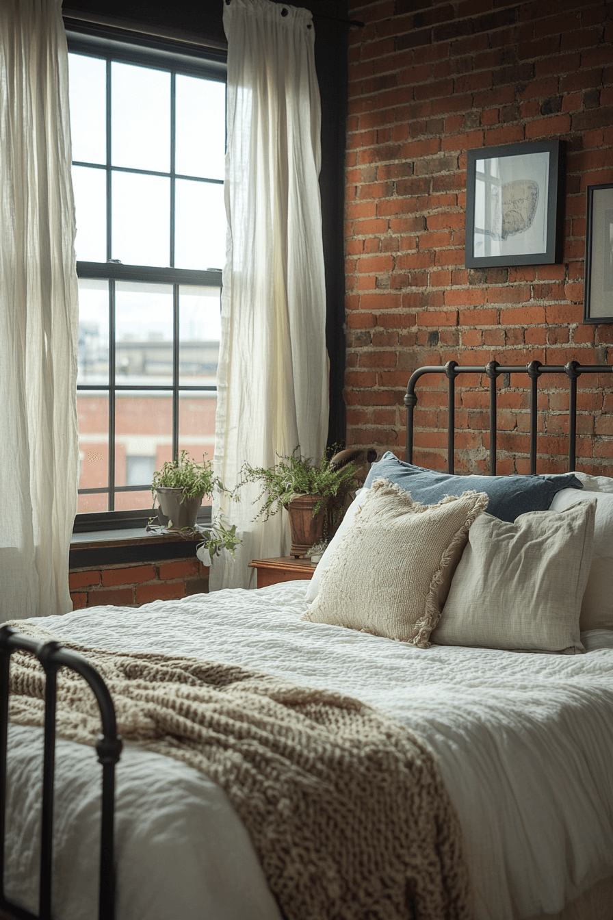 industrial bedroom design