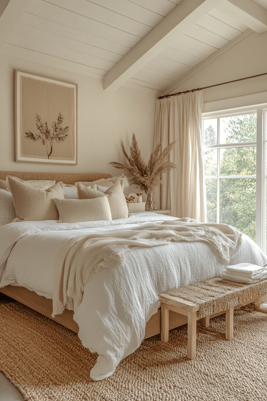 coastal cottage bedroom