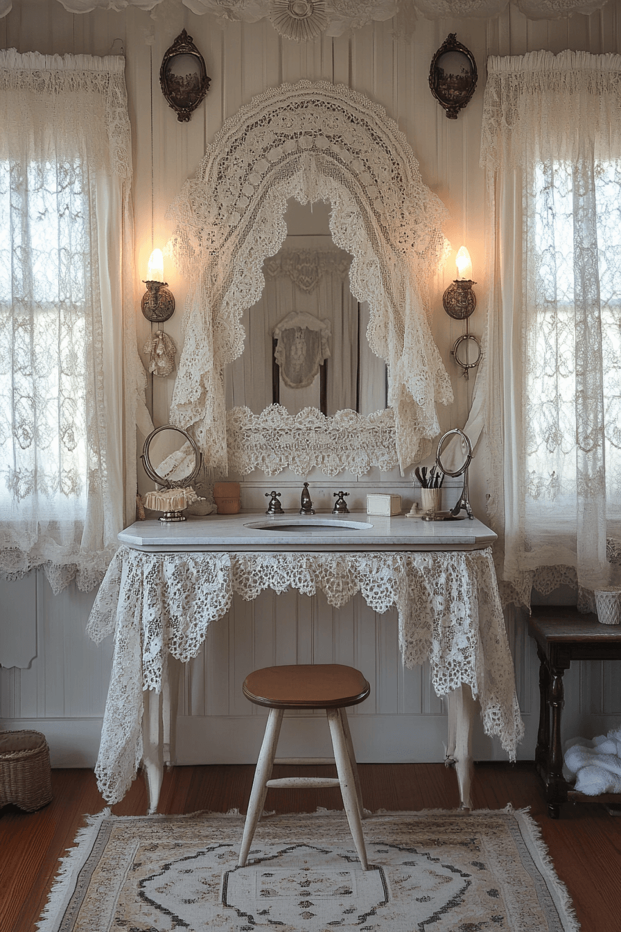 modern victorian bathroom