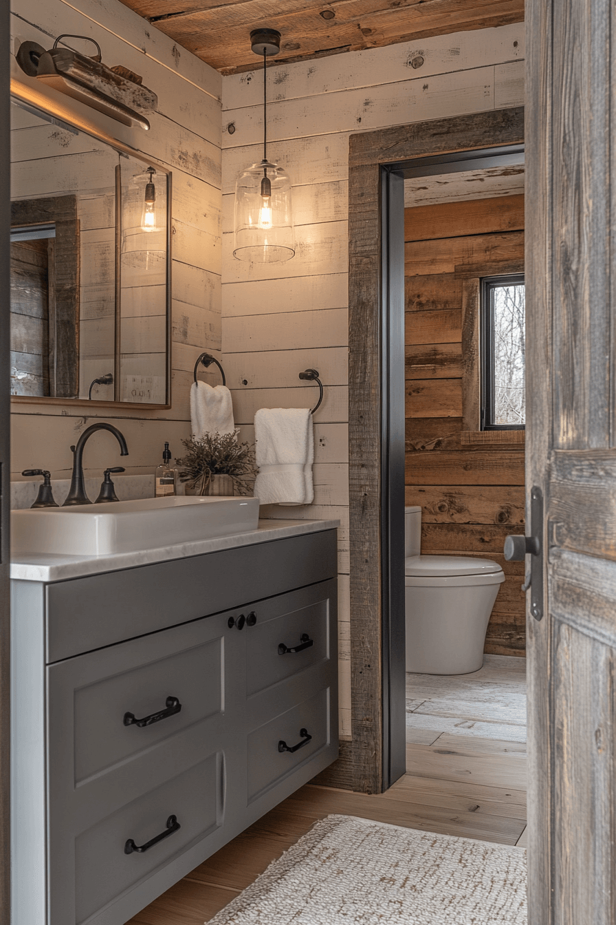 cabin bathroom