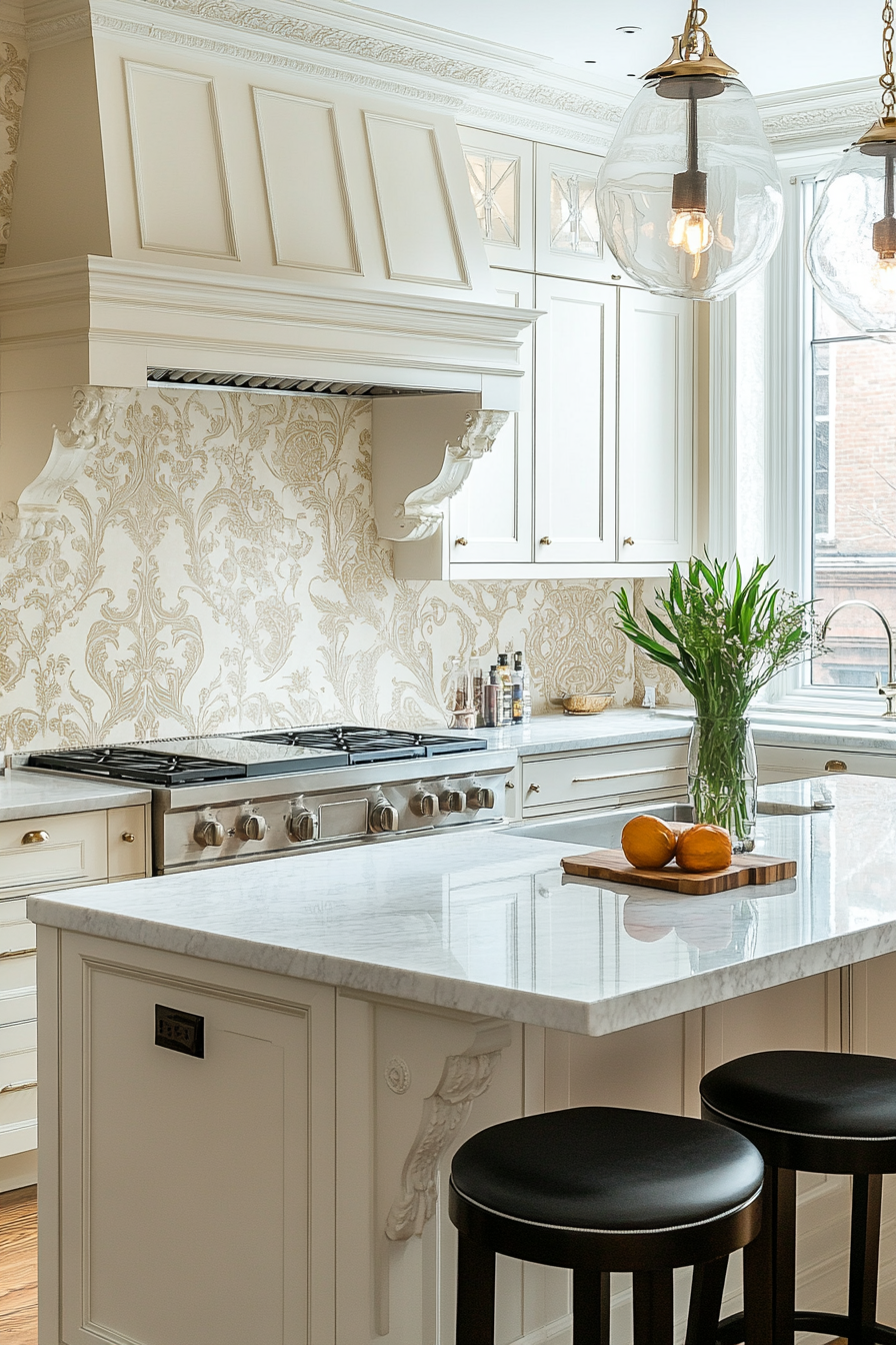 modern victorian kitchen