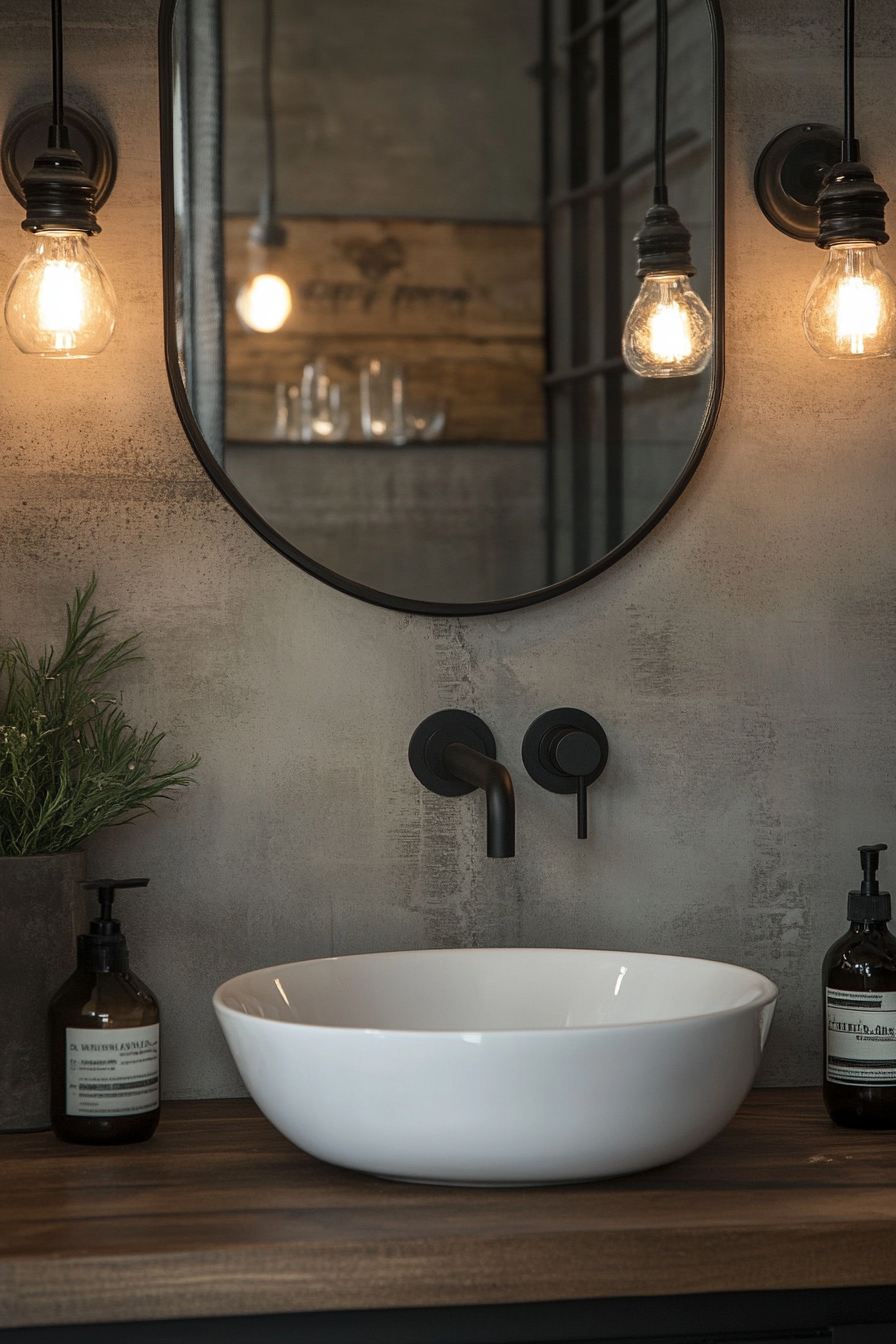 industrial bathroom ideas