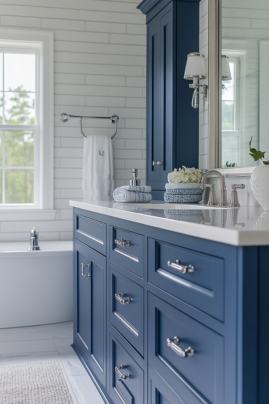 coastal cottage bathroom