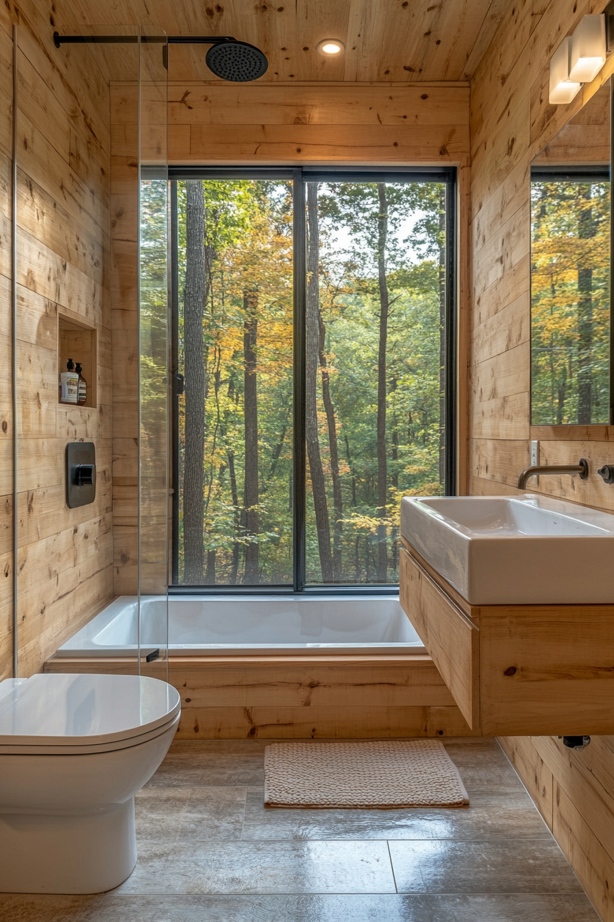 cabin bathroom