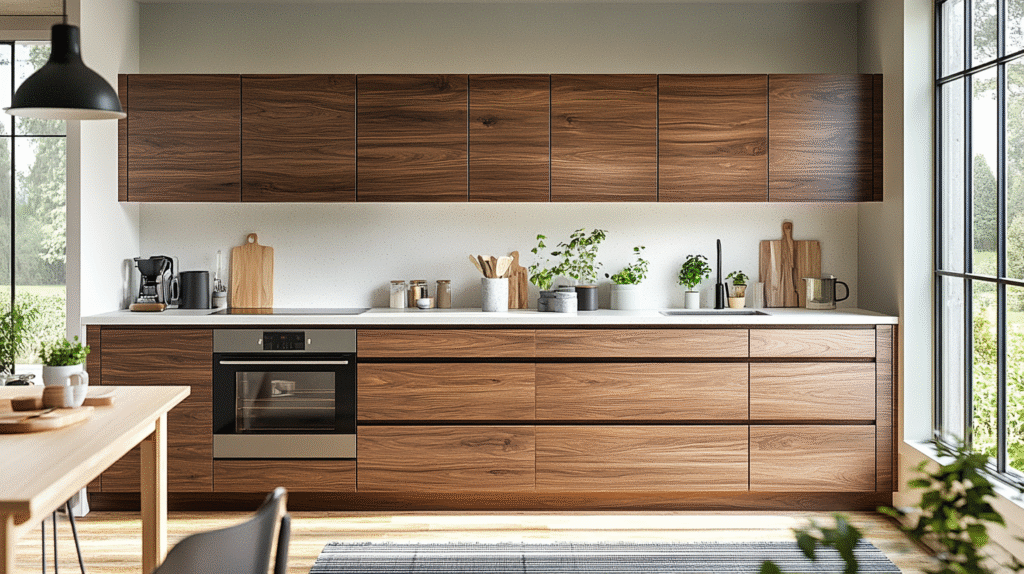 Walnut Kitchen Cabinets